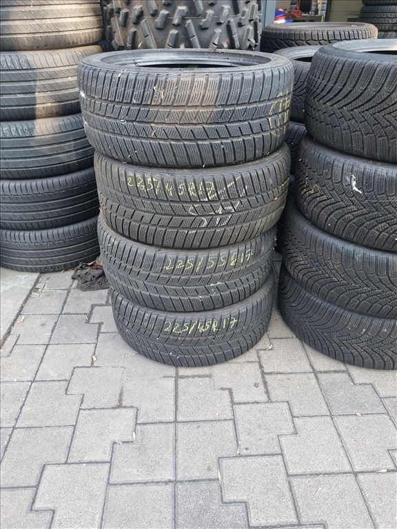  225/4517" újszerű Barum Polaris 5 téli gumi 4db  1. kép