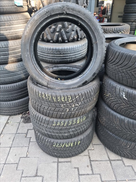  225/4517" újszerű Barum Polaris 5 téli gumi 4db  2. kép