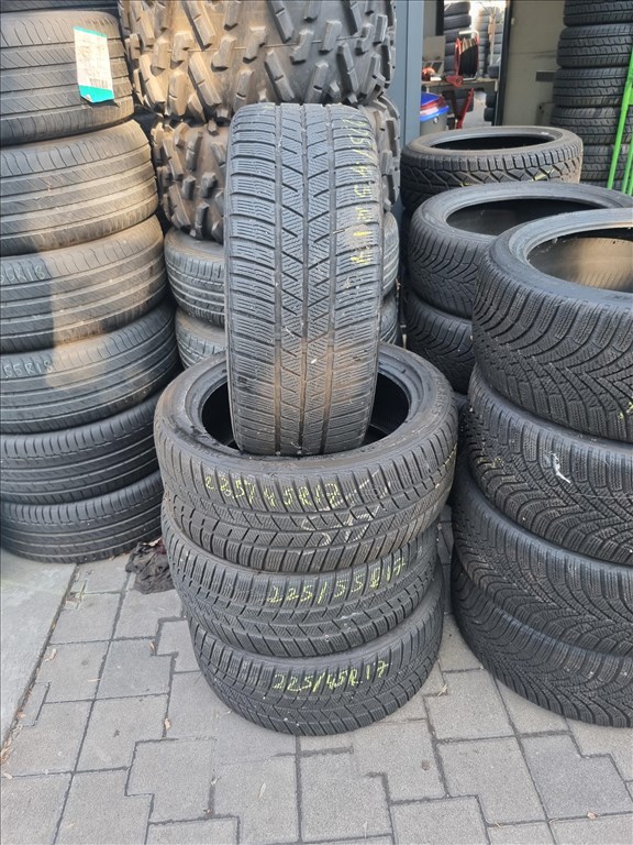  225/4517" újszerű Barum Polaris 5 téli gumi 4db  3. kép