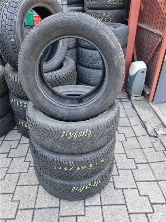  215/6016" újszerű Kleber Krisalp HP3 téli gumi 4db  2. kép