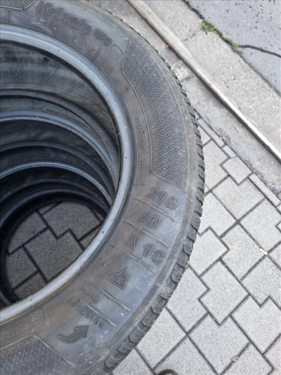 215/6016" újszerű Kleber Krisalp HP3 téli gumi 4db  6. kép