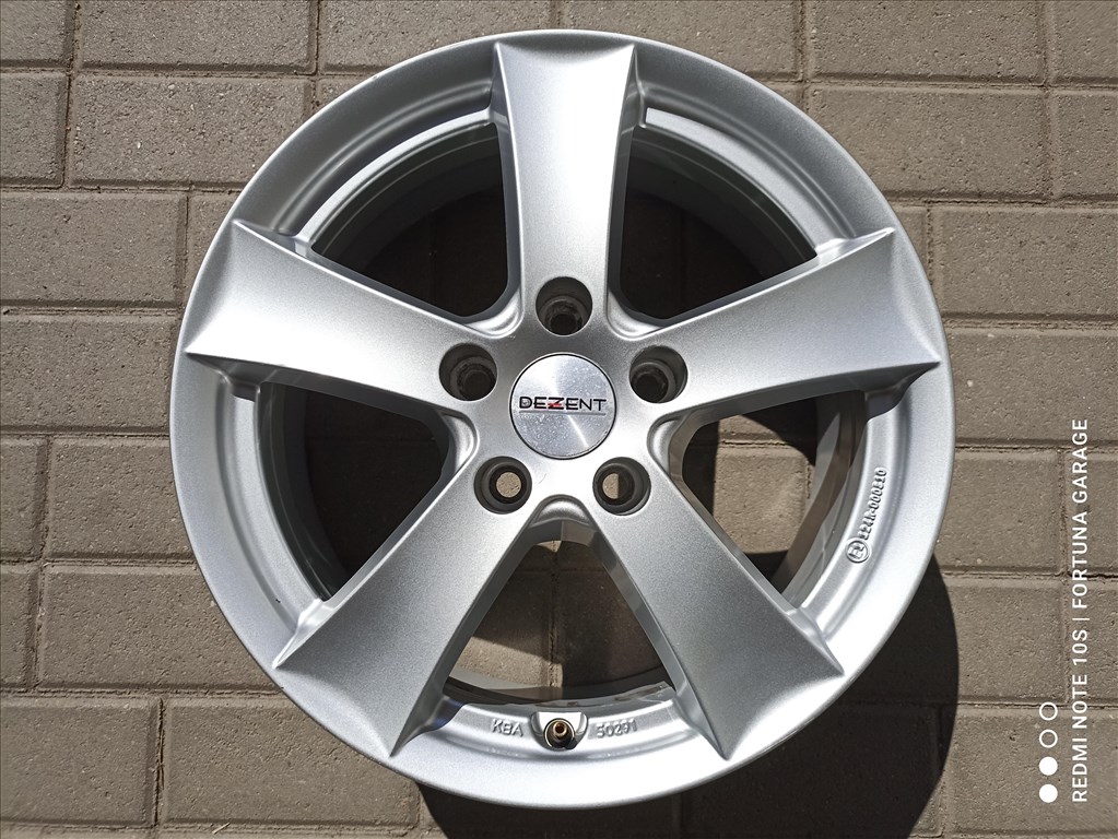 5x112 16" Dezent TX használt alufelni garnitúra 5. kép