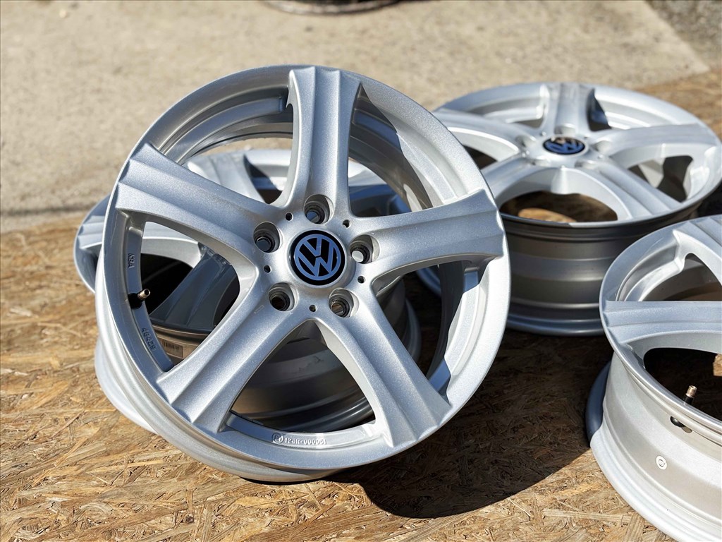 VW Golf Caddy 16" 5x112 alufelni szett eladó 16 coll V VI VII 5 6 7 7. kép