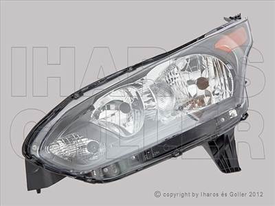Ford Transit Connect-Tourneo 2013-2018 - FSZ H7/H15 bal+DRL fek.h. 15.10.-(motorral)DEPO*