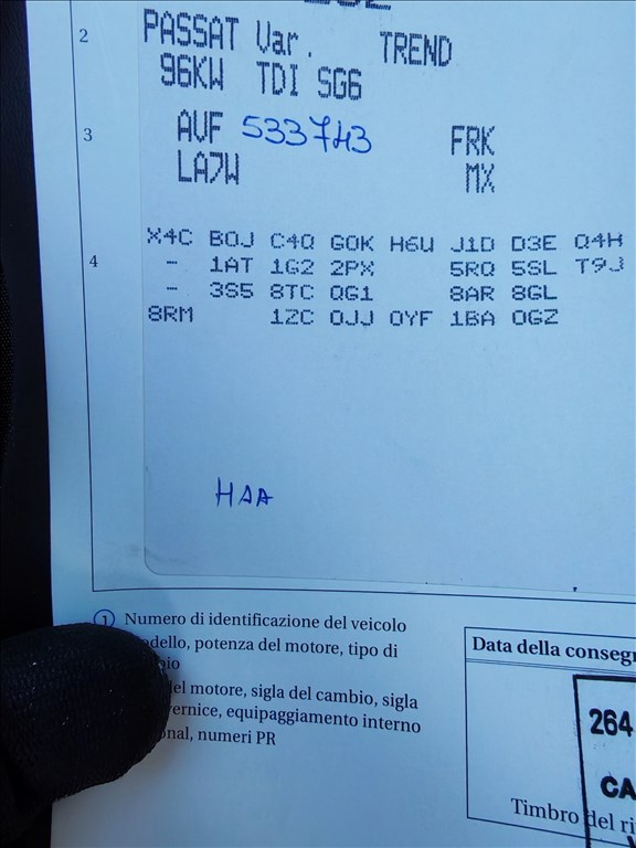 Volkswagen Passat B5 Variant 1.9 TDI motor AVF kóddal, 273611km-el eladó avf19tdi vwb553b 13. kép