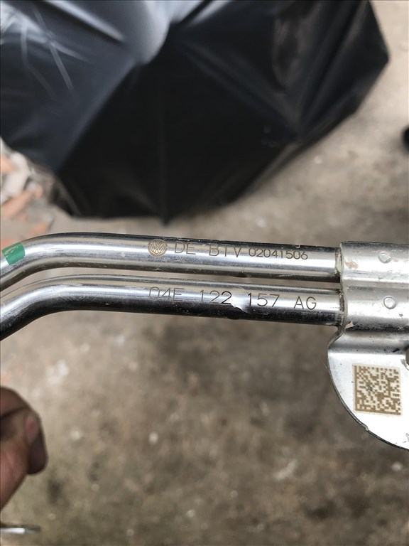 VW GOLF VII_OCTAVIA III 1,2 TSI CJZ _turbó vízcső 04e122157ag 3. kép