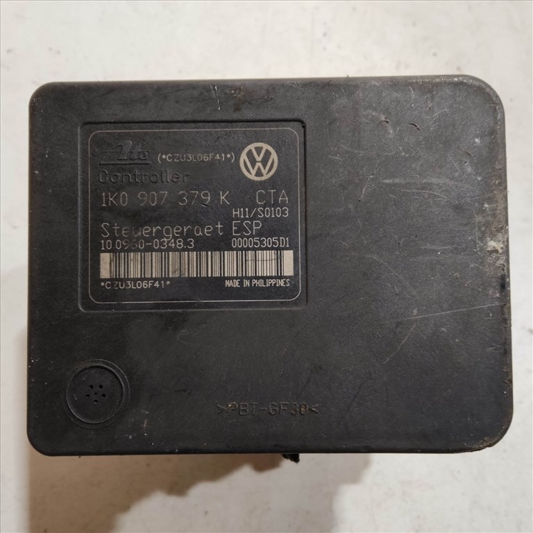 206572 Audi A3, Seat Toledo, Altea 5P, Skoda Octavia II, Volkswagen Touran, Golf V., Caddy III. Abs 1K0907379K, 10.0206-0106.4 9. kép