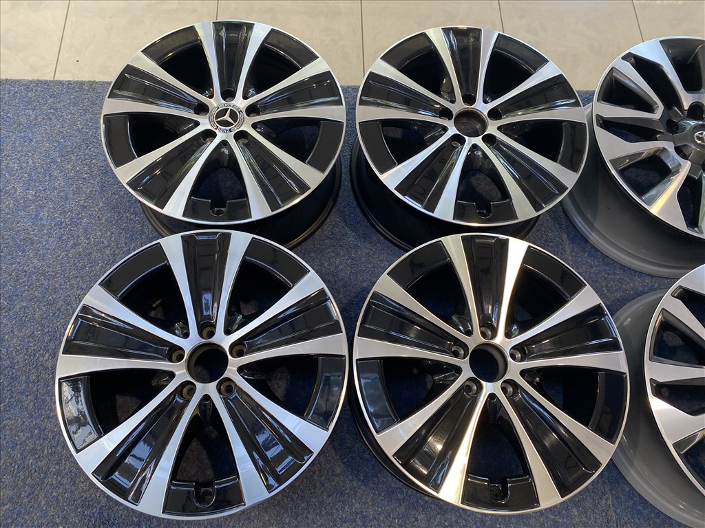 (3749) Mercedes 18 gyári alufelni felni, 5x112, E osztály 3. kép