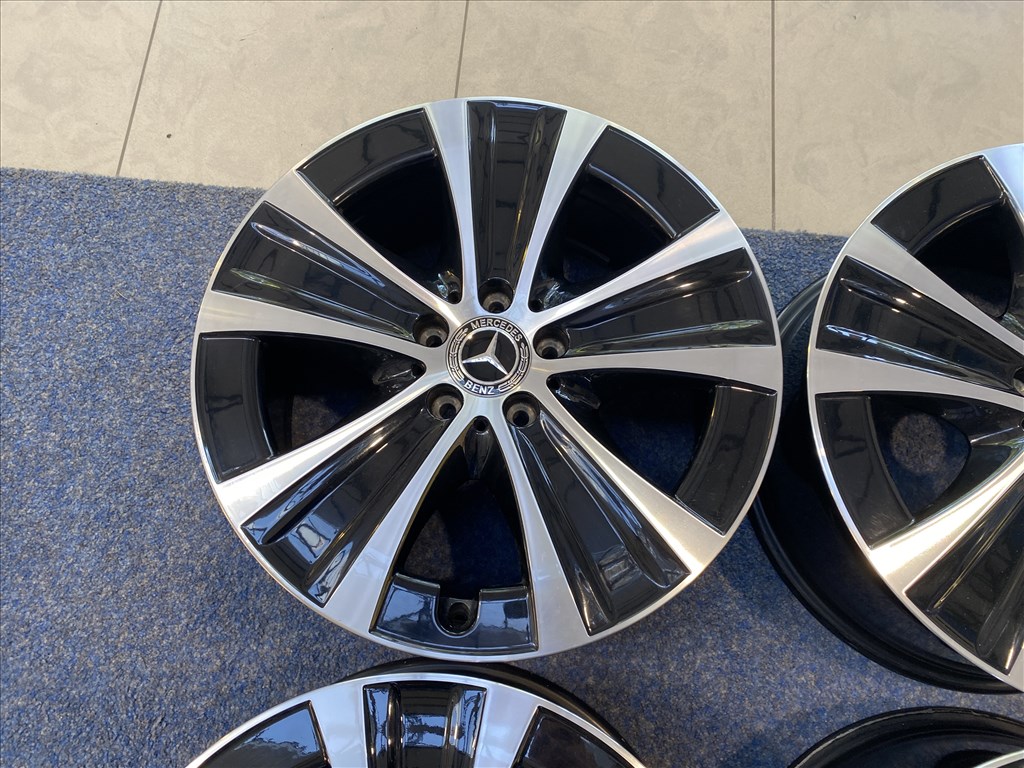 (3749) Mercedes 18 gyári alufelni felni, 5x112, E osztály 7. kép