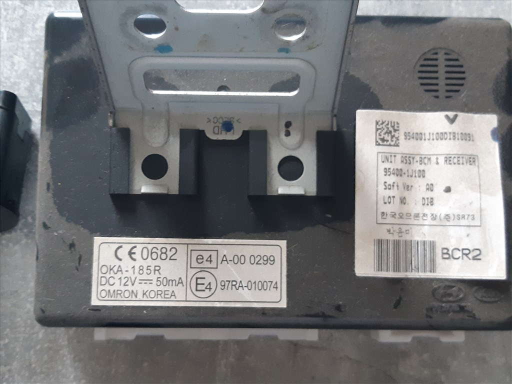 Hyundai i20 (PB) motorvezérlő-gyújtáskapcsoló, immobiliser vezérlő 3911003345  g4la8m075521 4. kép