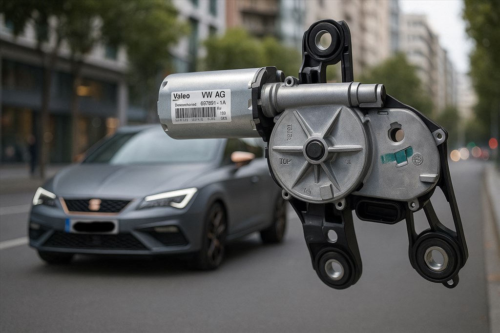 Seat León III, Skoda Octavia III, Skoda Fabia III hátsó ablaktörlő motor  5f4955711a w000086097 2. kép