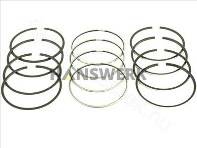 PISTON RINGS RENAULT MASTER 98> G9U/T28/T33 2.5 DCI -  - HW300190, 7701477441 -  - HANSWERK Utángyártott új 7701477441