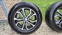 5x114.3 lyukosztású 18" újszerű Dezent alufelni, rajta 235/65 újszerű Continental téli gumi gumi