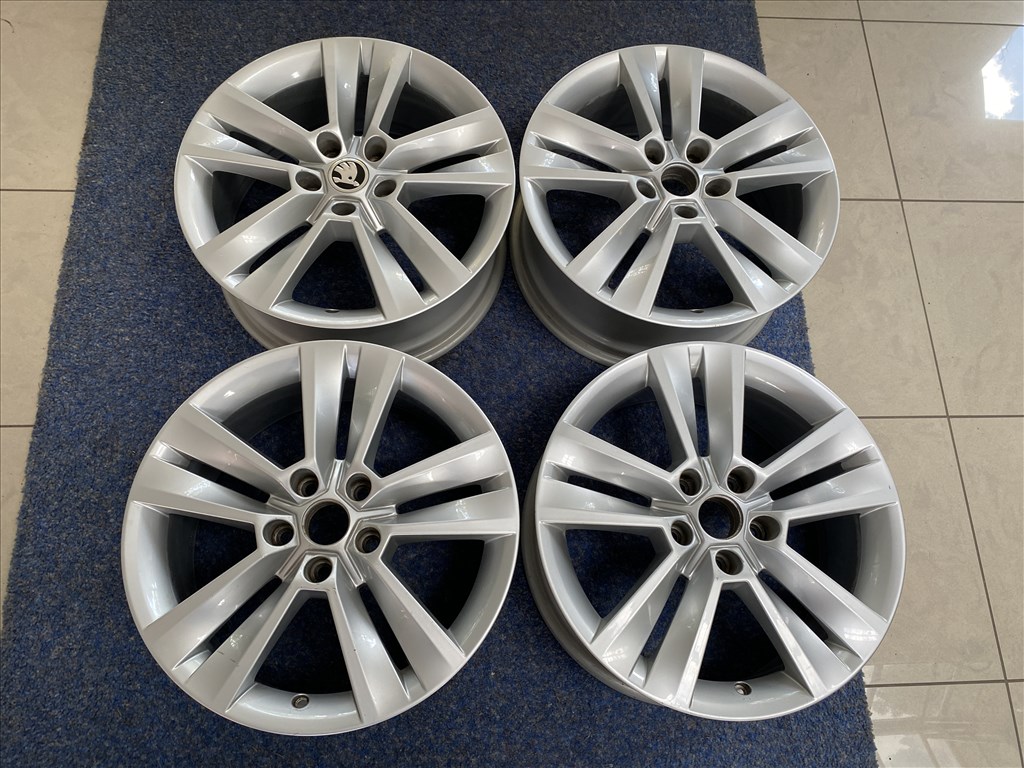 (3640) Skoda 17 gyári alufelni felni, 5x112, Kodiaq 3. kép