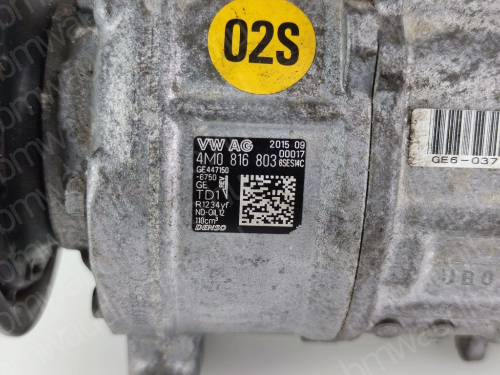 AUDI A4 Allroad B9 (8WH, 8WJ)  2.0 TDI quattro Légkondicionáló (A/C) klíma kompresszor (4M0816803) 2. kép