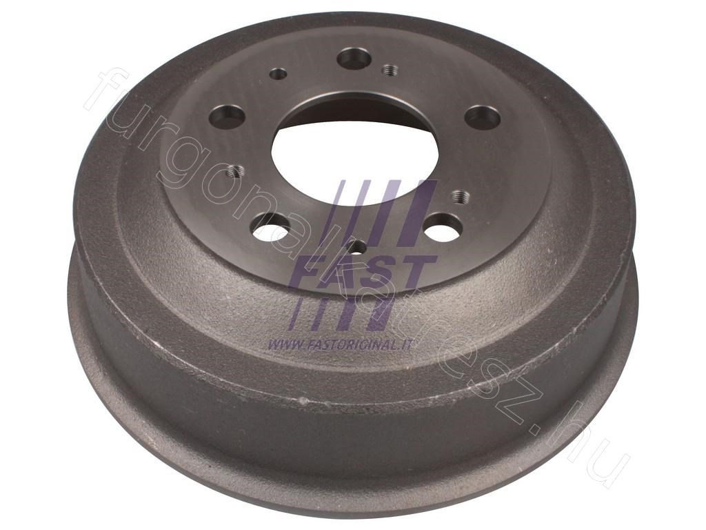 Hátsó fékdob - JUMPER, DUCATO, BOXER - FT32011, 1306211080 -  - Fastoriginal Utángyártott új 1306211080 2. kép