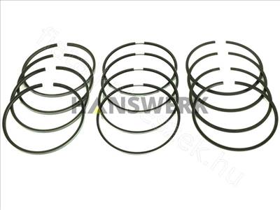 PISTON RINGS RENAULT MASTER 98> SET PER CAR 2.2 DCI +0,5 -  - HW300241, 08-127407-00 -  - HANSWERK Utángyártott új 08-127407-00