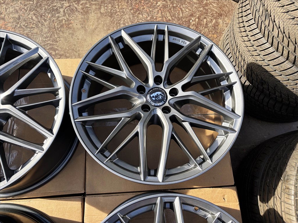 Audi RS Style Damina 20" 5x112 Antracit Új alufelni 20 coll VW Seat 5. kép