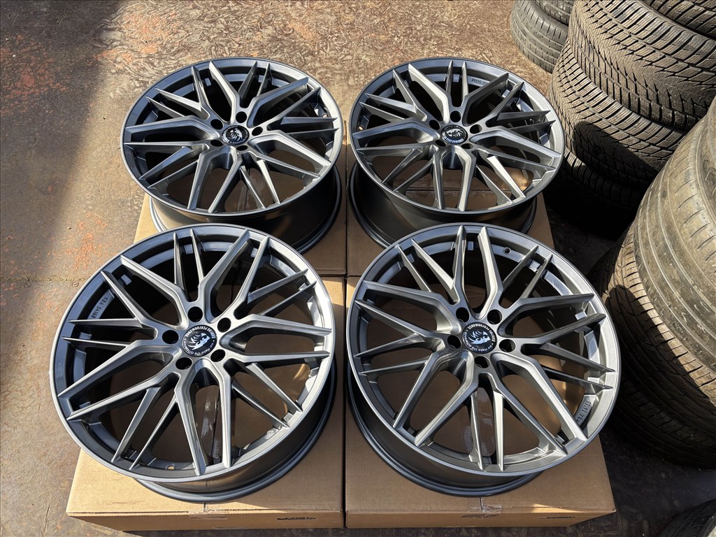 Audi RS Style Damina 20" 5x112 Antracit Új alufelni 20 coll VW Seat 6. kép