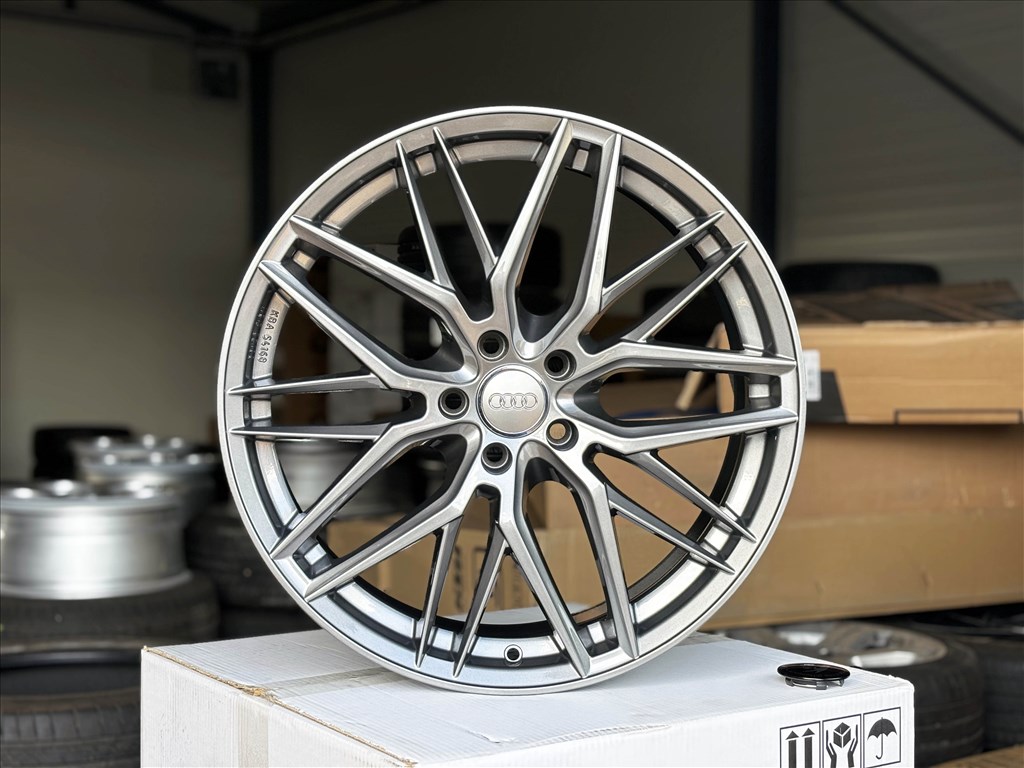 Audi RS Style Damina 20" 5x112 Antracit Új alufelni 20 coll VW Seat 1. kép