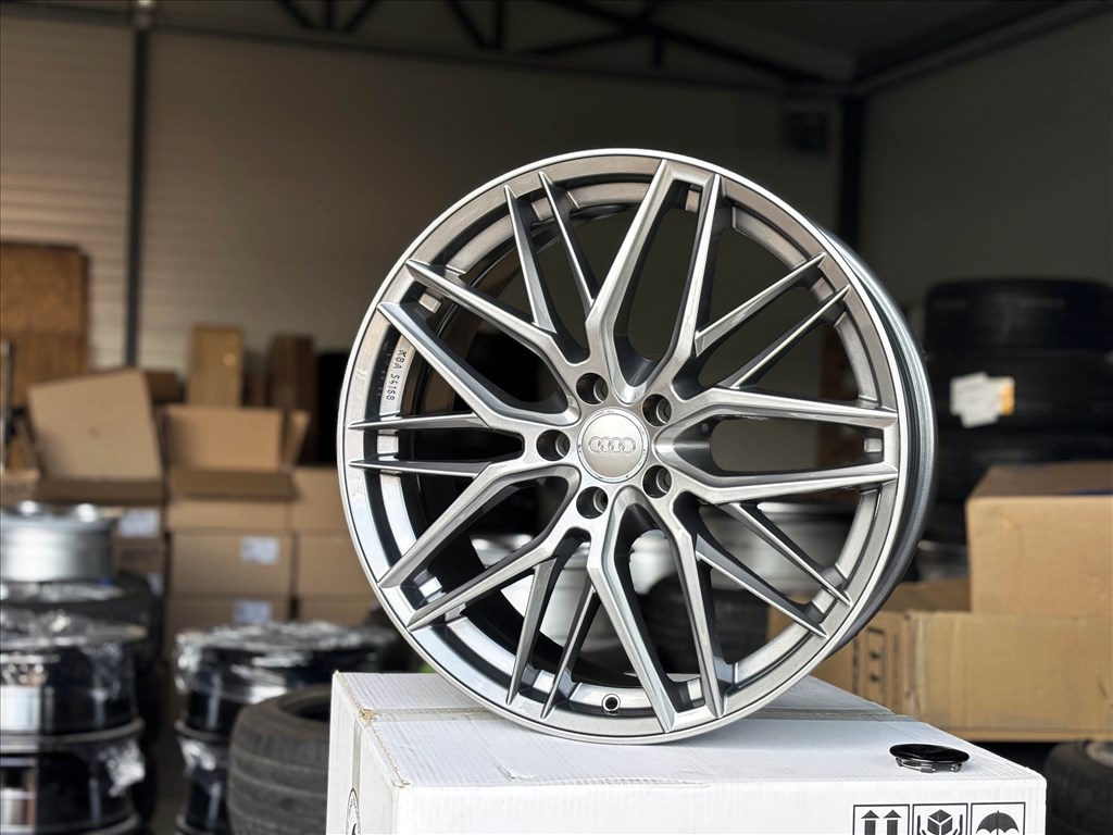 Audi RS Style Damina 20" 5x112 Antracit Új alufelni 20 coll VW Seat 10. kép