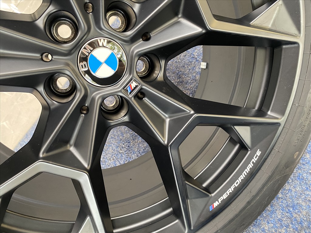 (3807) BMW 19 gyári alufelni felni 5x112, kétszéles téli gumi, G60 G61 2. kép