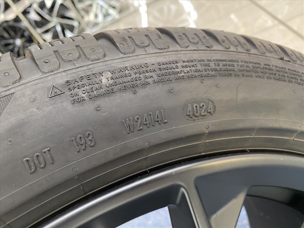(3807) BMW 19 gyári alufelni felni 5x112, kétszéles téli gumi, G60 G61 5. kép