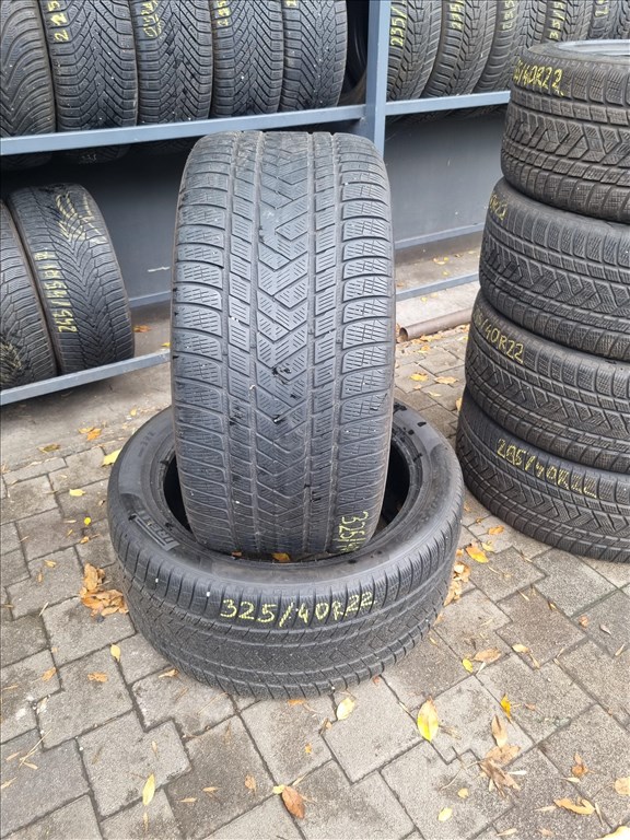  325/4022" használt Pirelli Scorpion Winter téli gumi 2db  3. kép