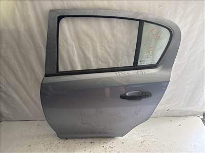 13724 Opel Corsa D Bal hátsó Ajtó Szürke  Z163