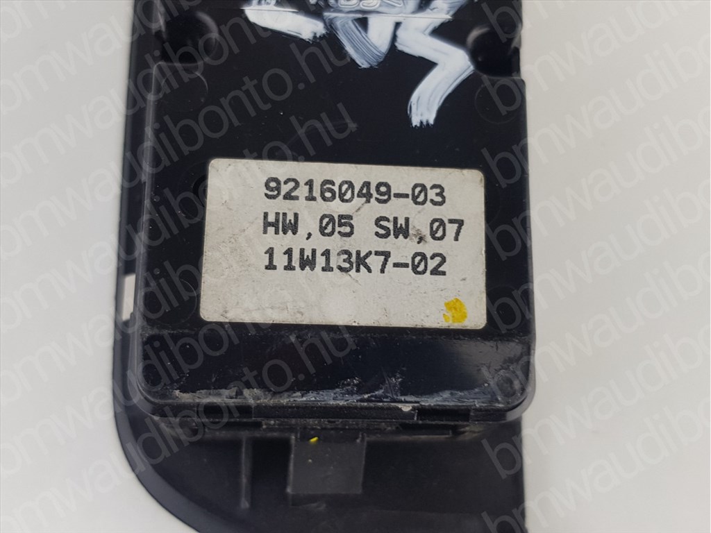 BMW X1 (E84) Sofőr oldali (négyes / kettes) elektromos ablakemelő kapcsoló (9216049, 61319216049, 61319193659) 2. kép