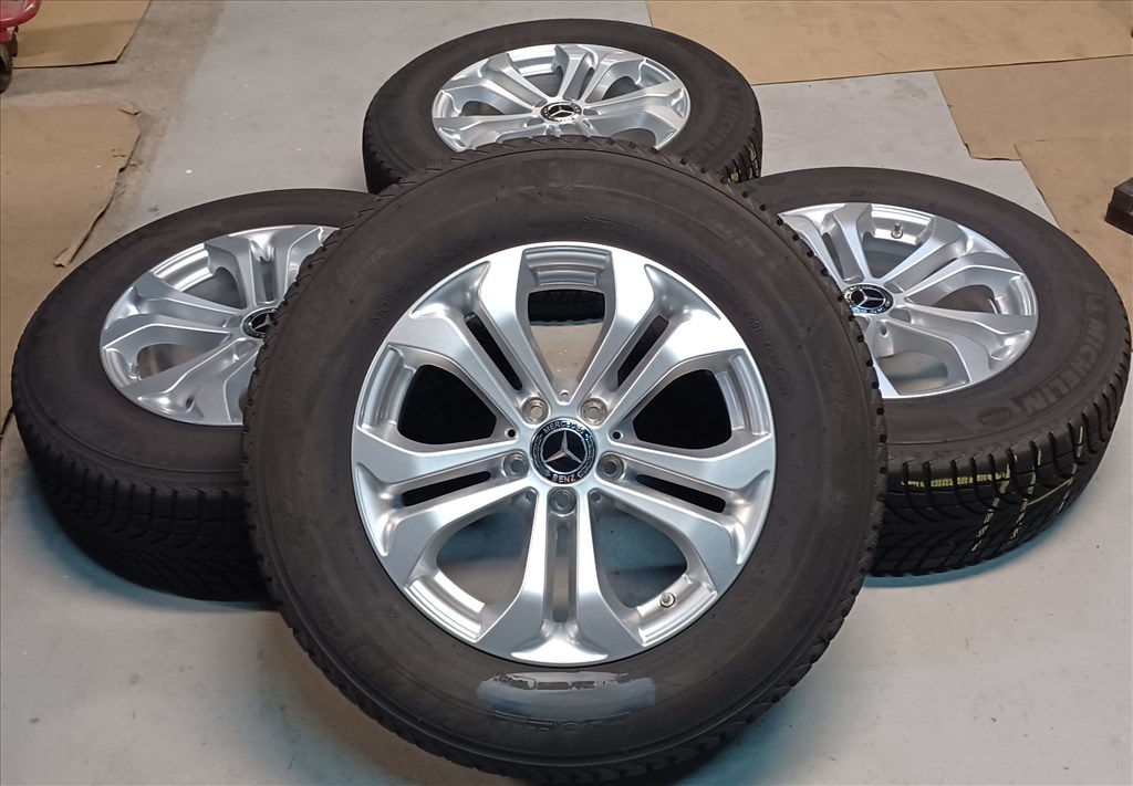 Mercedes W253 GLC klasse 5x112 7,5x17 235/65 R17 téli gumikkal 4db. 7,5-8mm 2. kép