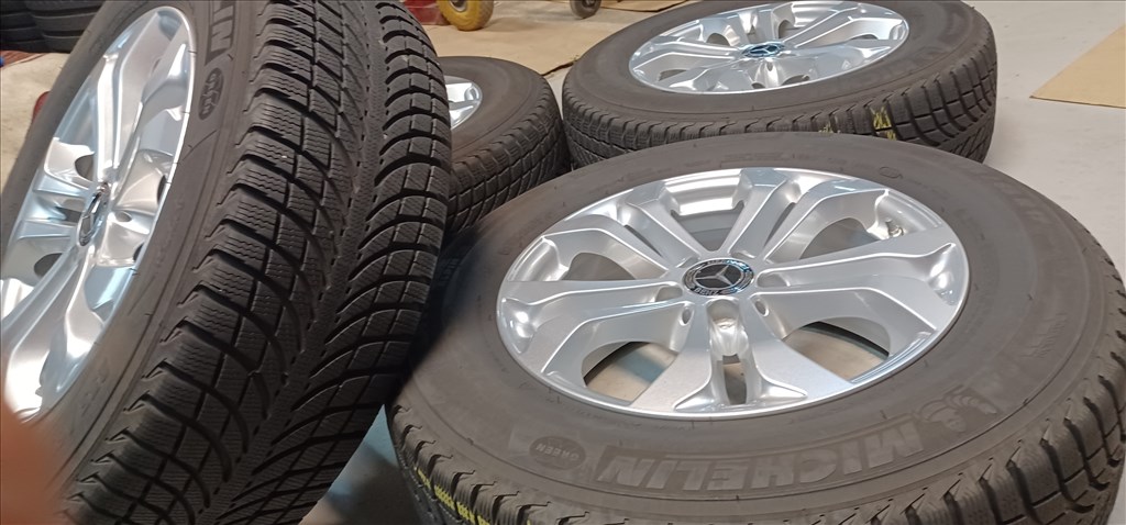 Mercedes W253 GLC klasse 5x112 7,5x17 235/65 R17 téli gumikkal 4db. 7,5-8mm 3. kép