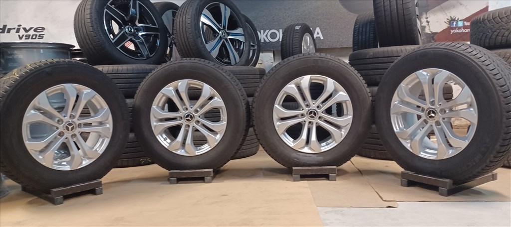 Mercedes W253 GLC klasse 5x112 7,5x17 235/65 R17 téli gumikkal 4db. 7,5-8mm 6. kép