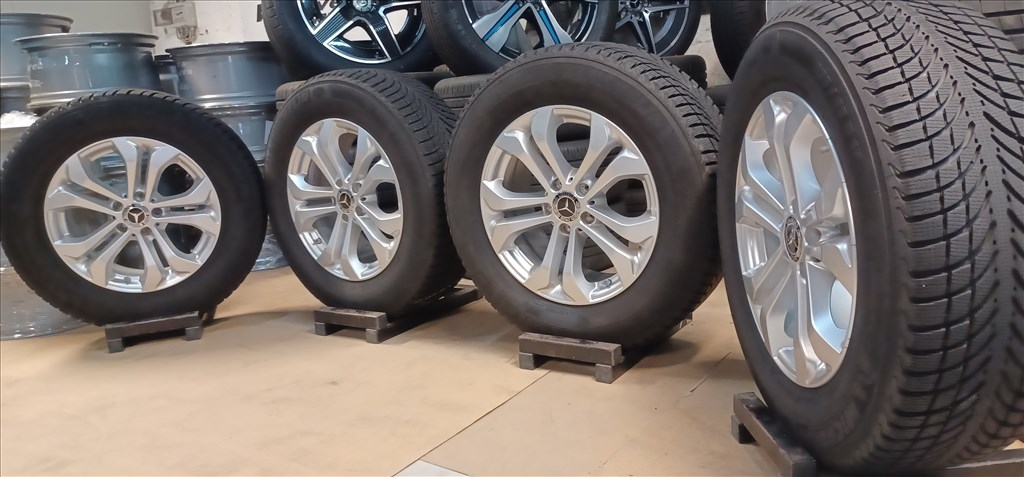 Mercedes W253 GLC klasse 5x112 7,5x17 235/65 R17 téli gumikkal 4db. 7,5-8mm 8. kép