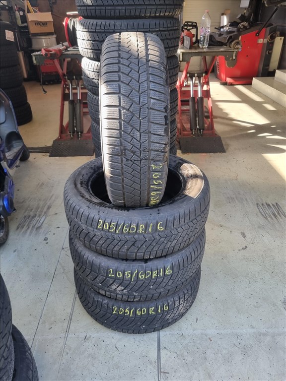  205/6016" használt Continental Contiwintercontact TS830P téli gumi 4db 3. kép
