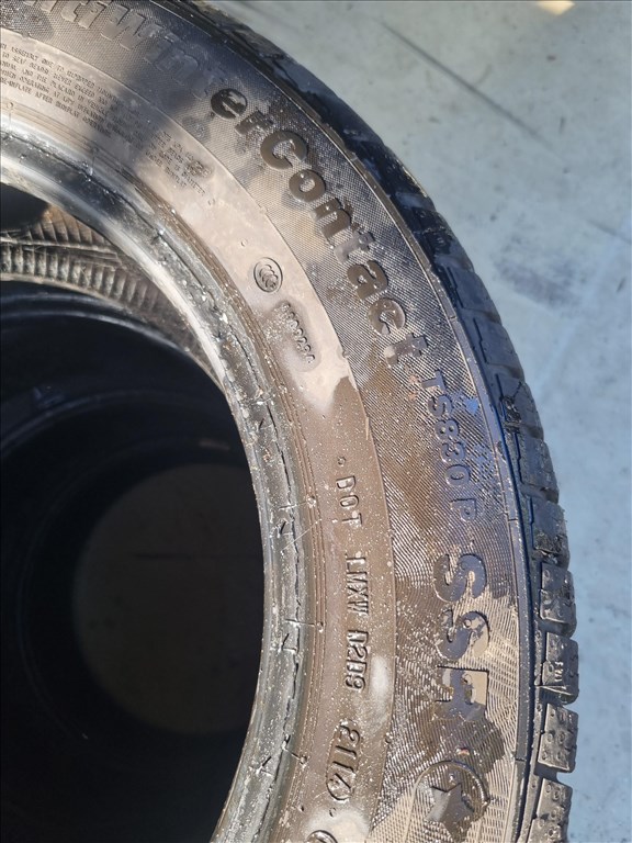  205/6016" használt Continental Contiwintercontact TS830P téli gumi 4db 5. kép