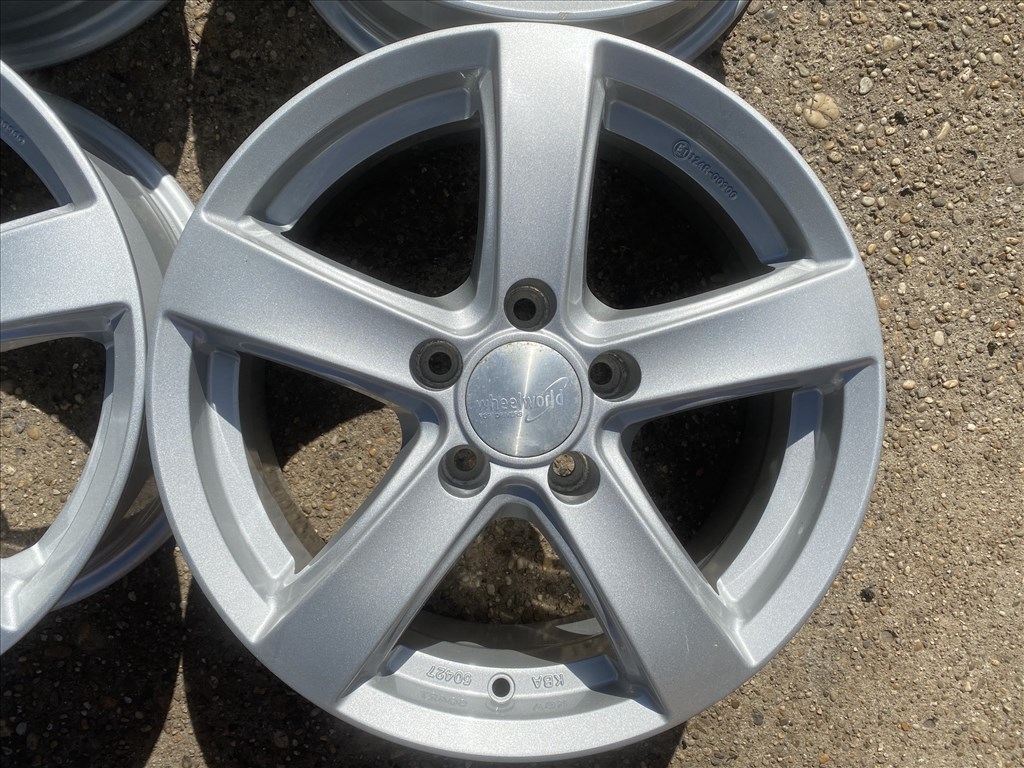 4db Wheelworld 16" VW - Skoda - Seat alufelni. (4095) 2. kép