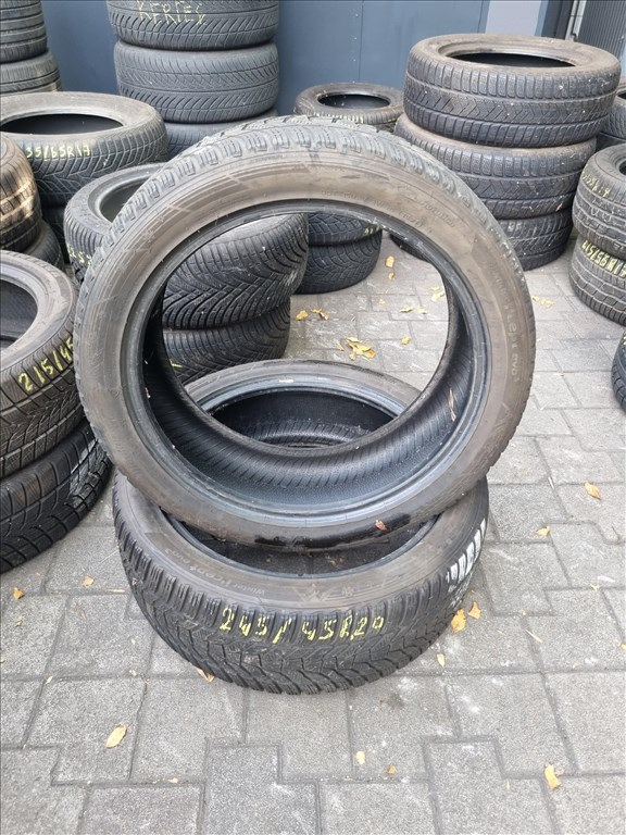  245/4520" újszerű Hankook Winter I cept evo3 téli gumi 2db  2. kép