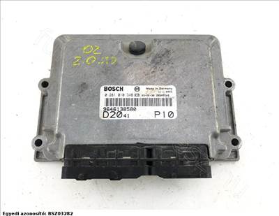 Motorvezérlő - DUCATO - BO.9646138580, 0281010346 -  - Bontott Fiat  9646138580