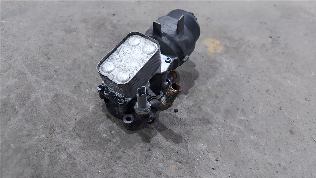 Citroen C4 C5 Peugeot 307 407 Olajhűtő olajszűrő ház hőcserélő 7197 1103t3 6. kép