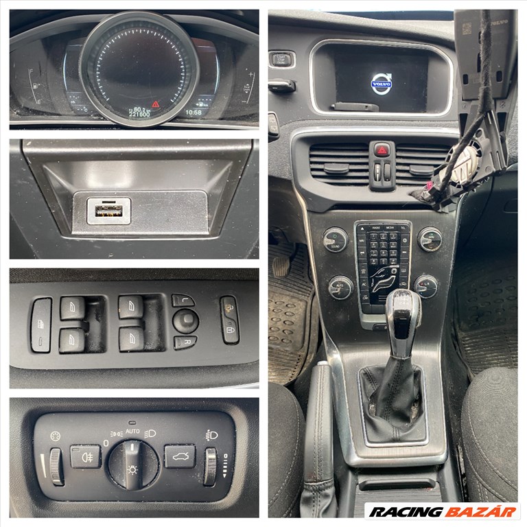 Bontásra: Volvo V40 bontott alkatrészei, elemei Motorkód: D4162T3 yv1mv8431f2223368 13. kép