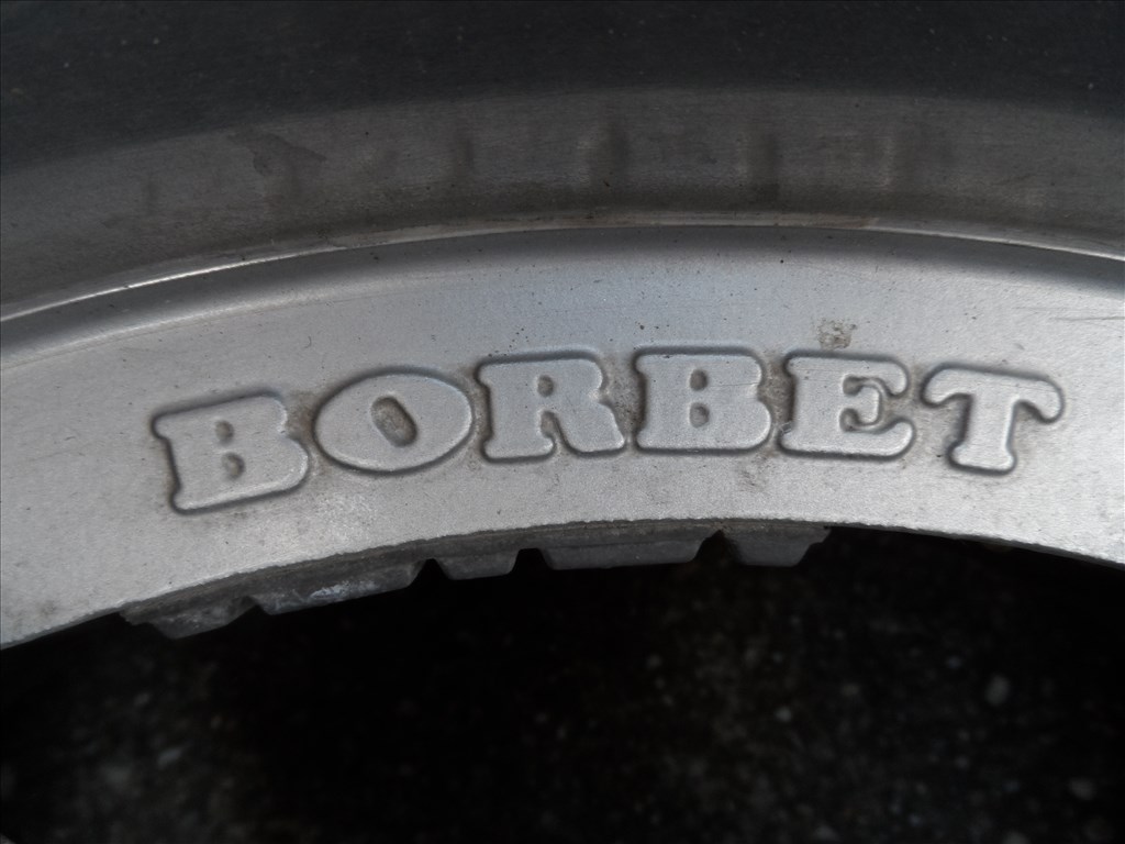  5x112 lyukosztású 9JJ 16" használt Borbet alufelni 5. kép