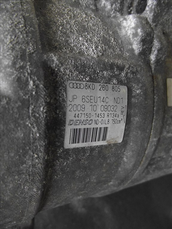 Audi A4 B8 A5 klímakompresszor 2008-2015 8k0260805 2. kép