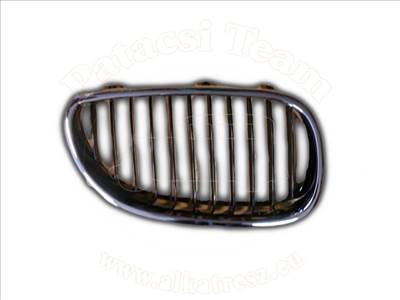 BMW 5 2003-2010 E60/E61 - Hűtődíszrács jobb króm-fekete