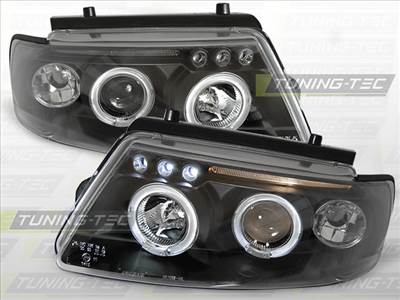 VW PASSAT B5 3B 11.96-08.00 ANGEL EYES BLACK Tuning-Tec Fényszóró