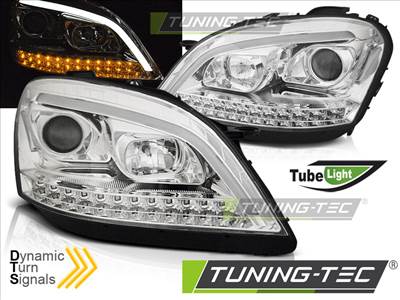MERCEDES W164 ML M-KLASA 05-07 CHROME LED  Tuning-Tec Fényszóró