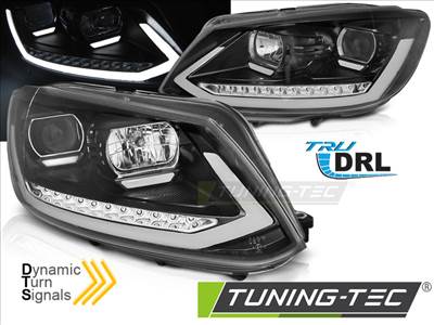 VW TOURAN II 08.10-15 BLACK TUBE LIGHT TRU DRL Tuning-Tec Fényszóró