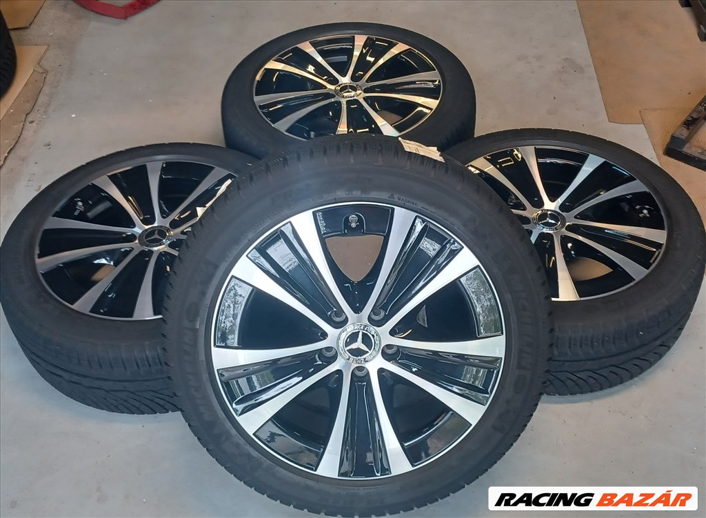 Mercedes W213 E klasse 5x112 8x18 245/45 R18 téli gumikkal 4db 2. kép