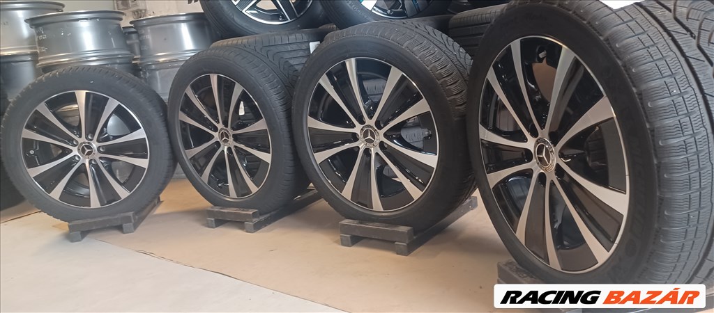 Mercedes W213 E klasse 5x112 8x18 245/45 R18 téli gumikkal 4db 7. kép
