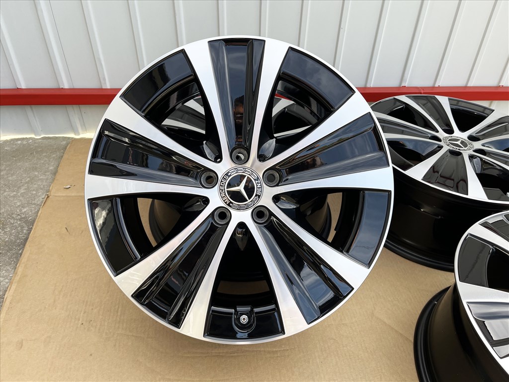 Mercedes W213 18" 5x112 gyári bicolor alufelni 18 coll C CLA E 6. kép